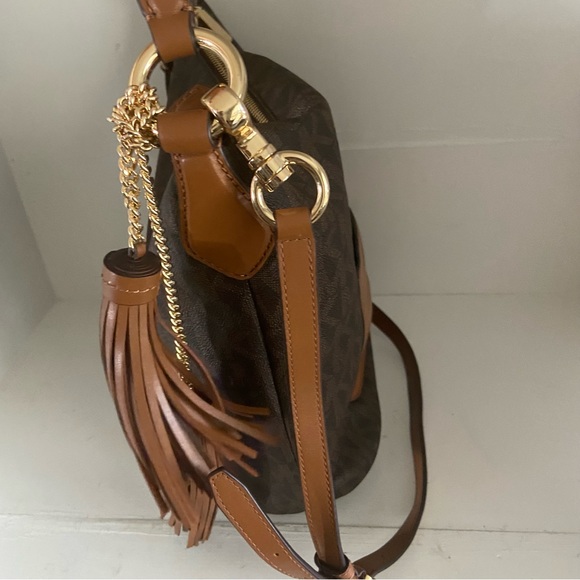 Michael Kors Elana Large Logo Convertible Shoulder Bag MSRP$375 - Picture 7 of 14